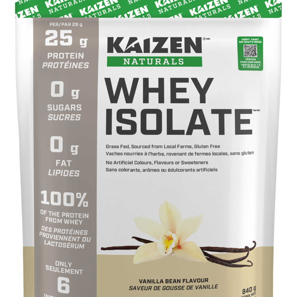 Kaizen Naturals® Whey Isolate™