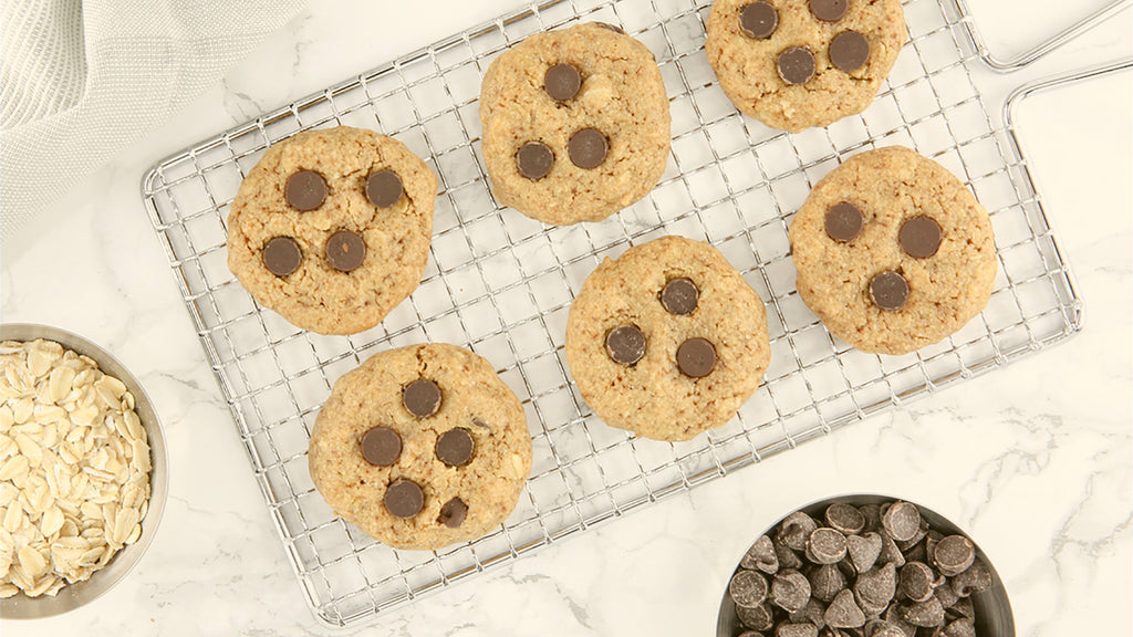 Almond Flour Chocolate Chip Cookies