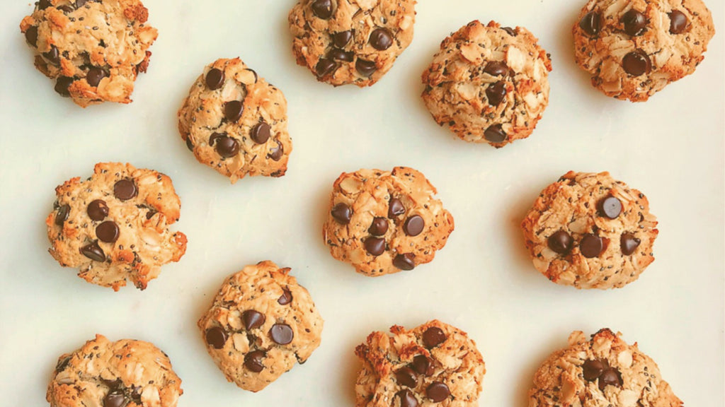Oatmeal Chocolate Chip Protein Cookies