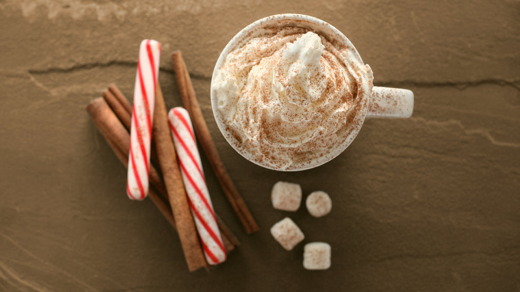 Protein White Peppermint Mocha