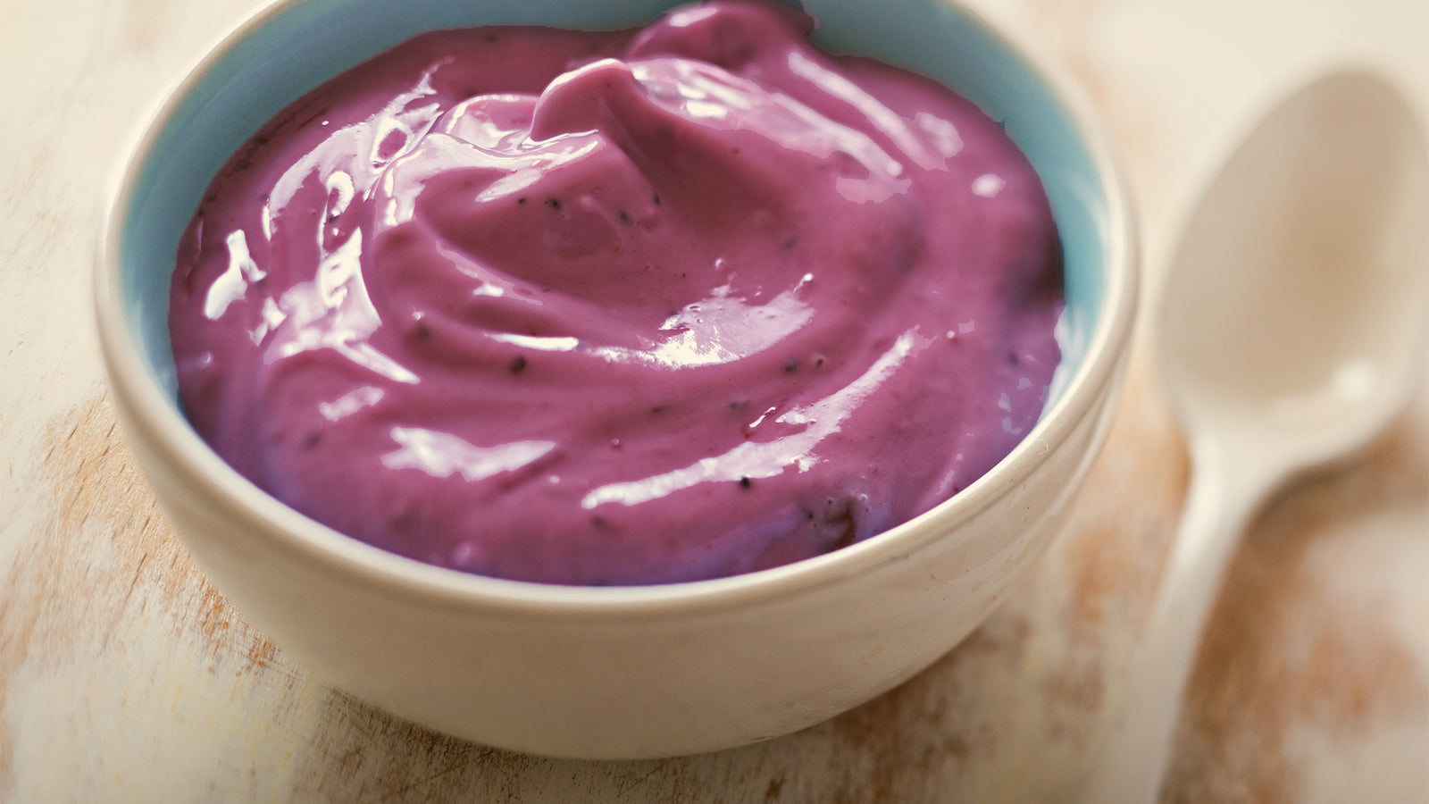 Vanilla Blueberry Nice Cream