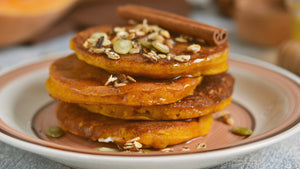 Pumpkin Spice Protein Pancakes