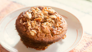 Cinnamon Streusel Protein Muffins