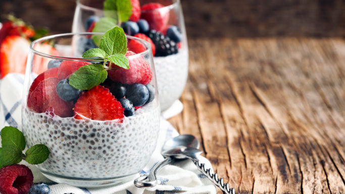 Berry Chia Pudding