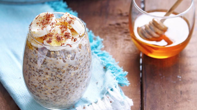 Chocolate Overnight Protein Oatmeal