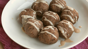 Apple Spiced Pecan Protein Bites