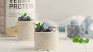 Lemon Blueberry Protein Oats