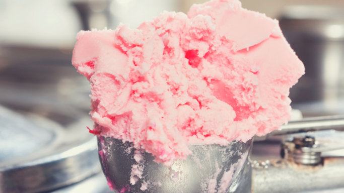Strawberries & Cream Ice Cream