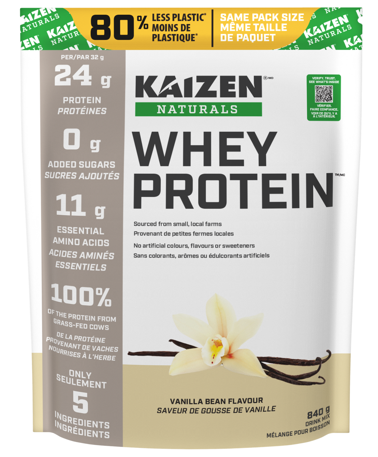 Kaizen Naturals® Whey Protein™